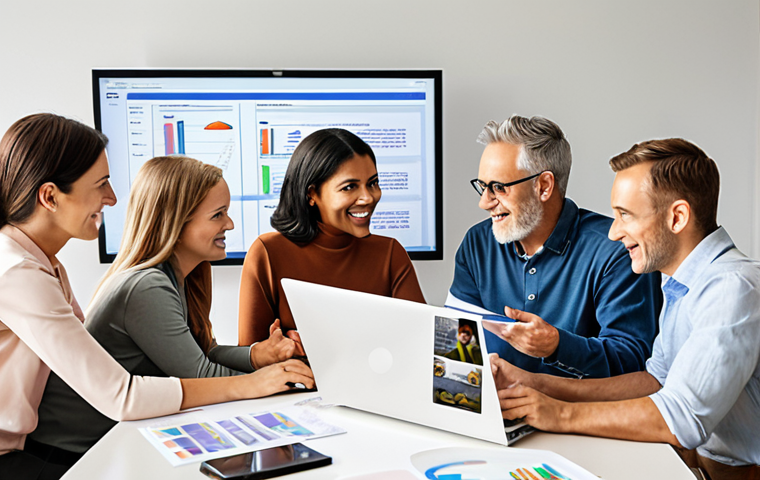 **Image Prompt:** A diverse group of people of varying ages and backgrounds are sitting at a modern table with laptops and financial documents. A friendly, professional-looking financial advisor gestures towards a customized investment portfolio displayed on a large screen. The atmosphere is bright and optimistic, suggesting financial planning for a secure future. Focus on conveying trust and personalized advice.