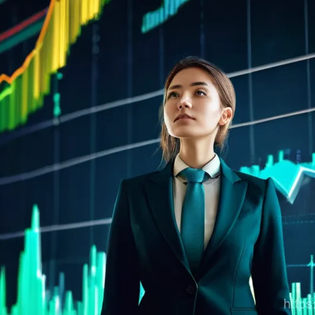 펀드투자상담사와 관련된 학습 팁 - **Image Prompt 1: Navigating the Complex Financial World with Knowledge**
A gender-neutral yo...