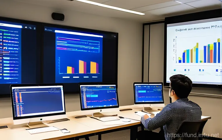 펀드투자상담사 실무를 위한 금융 데이터 해석 - **Prompt 1: The Data-Driven Financial Market Revolution**
A dynamic, high-tech scene depicting a... 펀드투자상담사 실무를 위한 금융 데이터 해석 - **Prompt 1: The Data-Driven Financial Market Revolution**
A dynamic, high-tech scene depicting a...