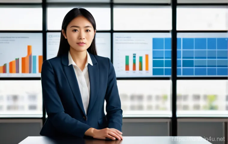 펀드투자상담사로서 경력 전환 성공 사례 - **Prompt: The Determined Career Changer**
A highly detailed, realistic image of a determined you...