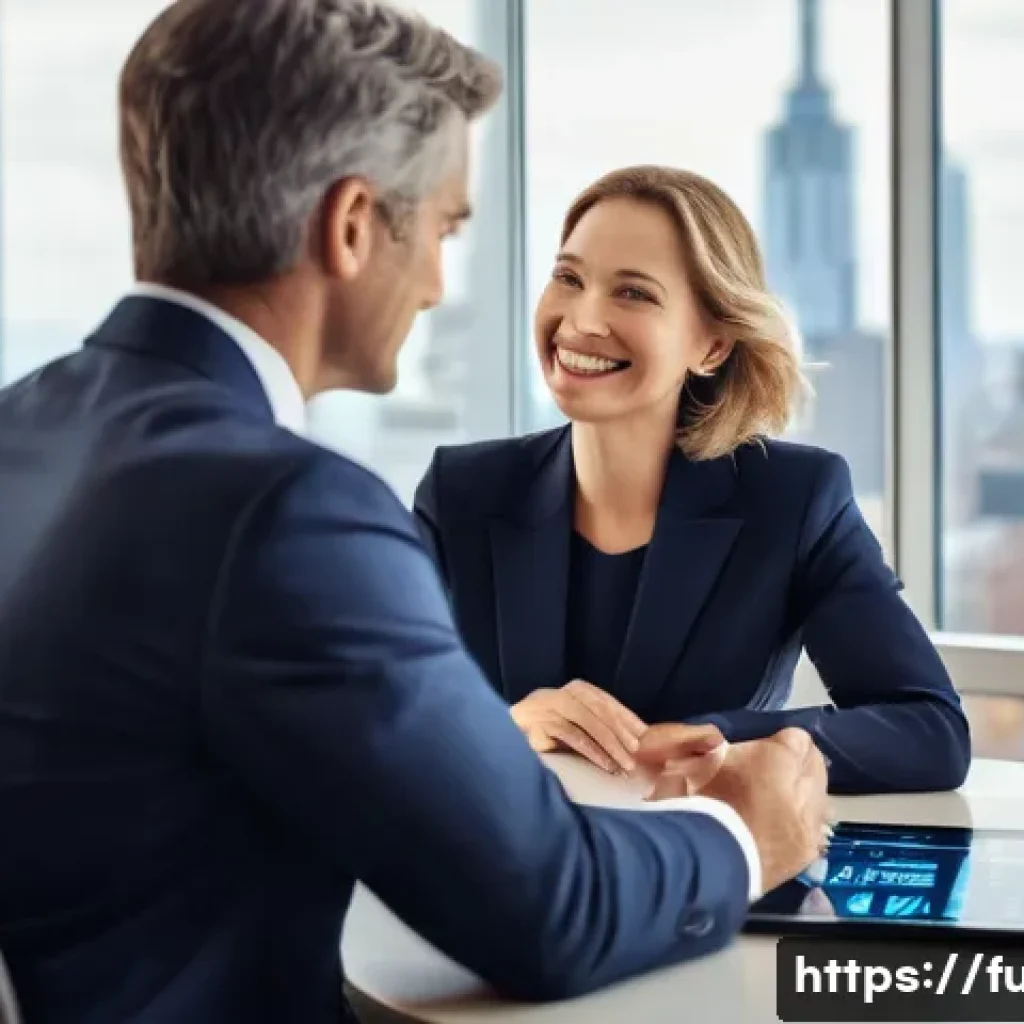 펀드투자상담사로서 금융상품 개발 사례 - **Prompt:** A professional and empathetic female fund investment advisor, in her late 30s with a war...